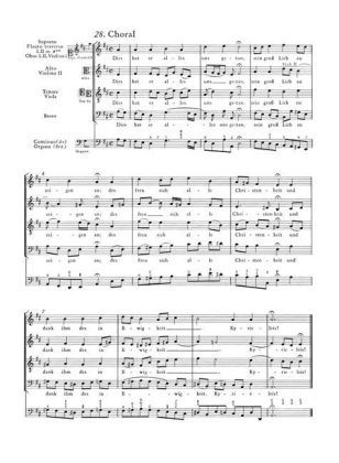 Produktbild: Weihnachtsoratorium, BWV 248, Partitur