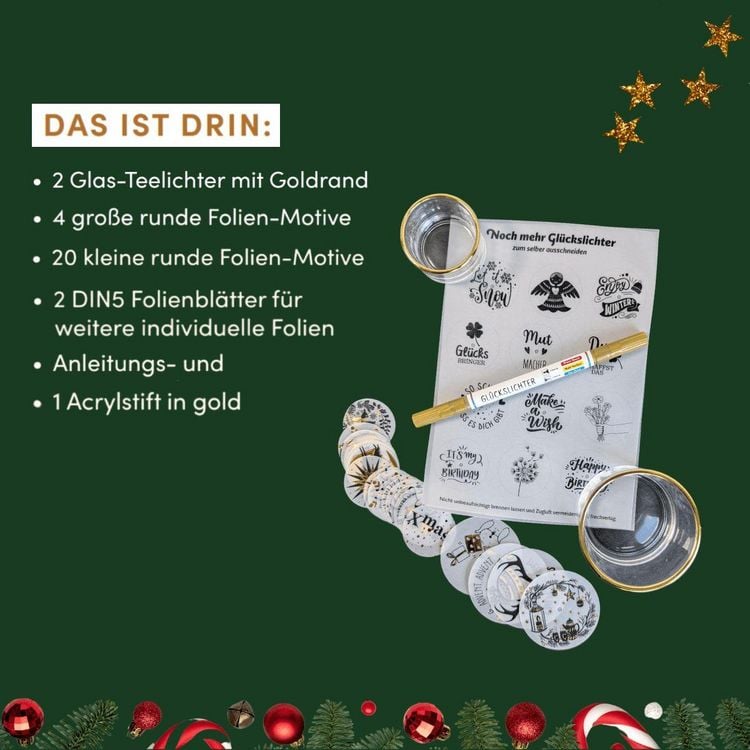 Produktbild: Adventskalender Gl&uuml;ckslichter