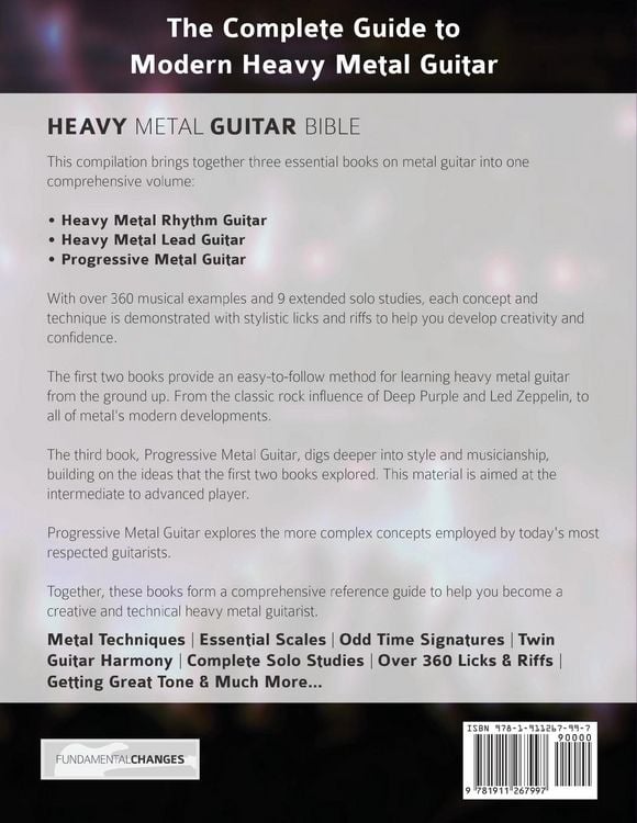 Produktbild: The Heavy Metal Guitar Bible