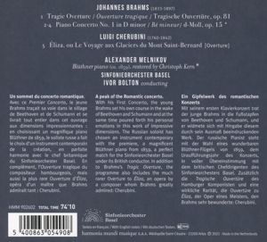 Produktbild: Johannes Brahms: Piano Concerto No. 1 - Tragic Ove