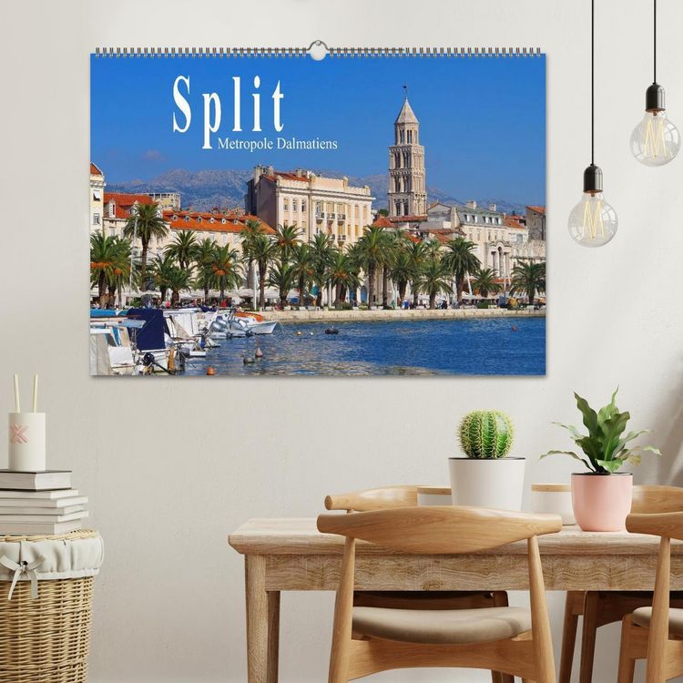 Produktbild: Split Metropole Dalmatiens (Wandkalender 2026 DIN A2 quer), CALVENDO Monatskalender