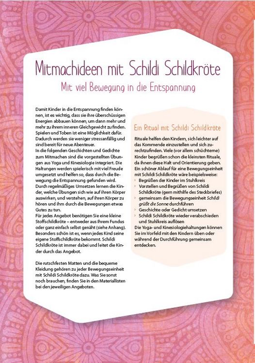 Produktbild: Schildi Schildkröte entspannt sich