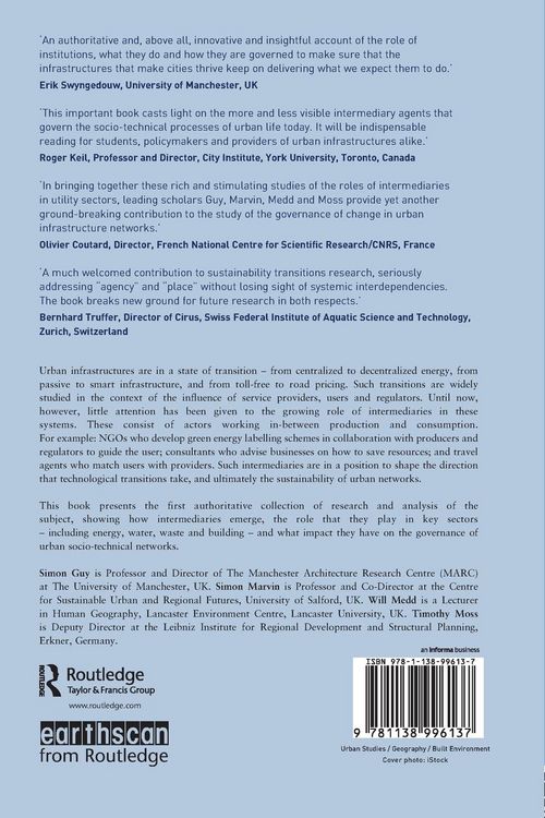 Produktbild: Shaping Urban Infrastructures