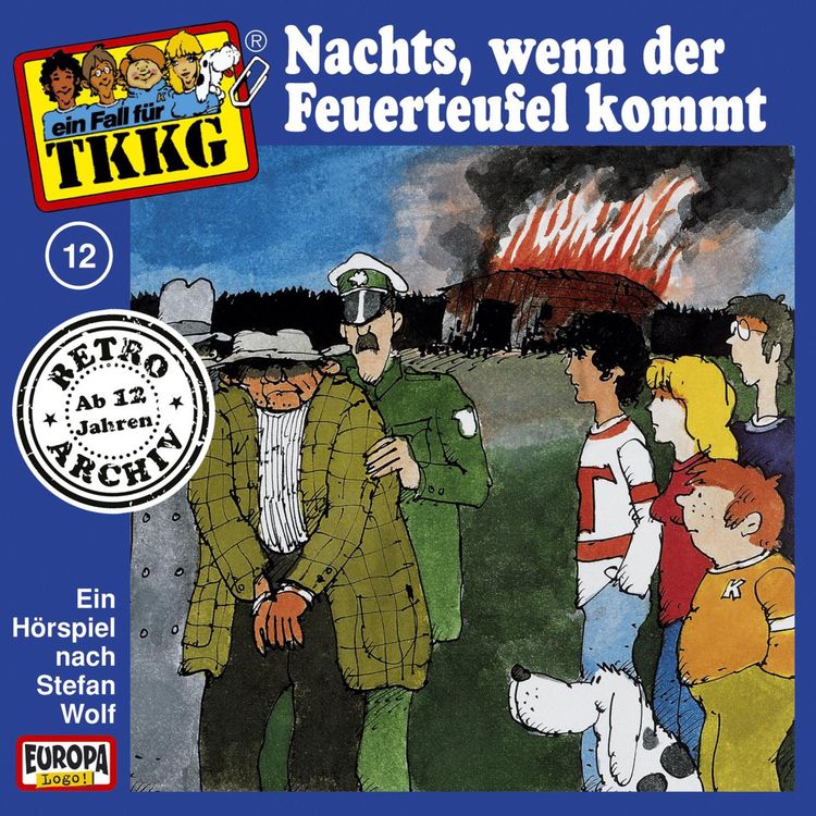 Produktbild: TKKG - Folge 12: Nachts, wenn der Feuerteufel kommt
