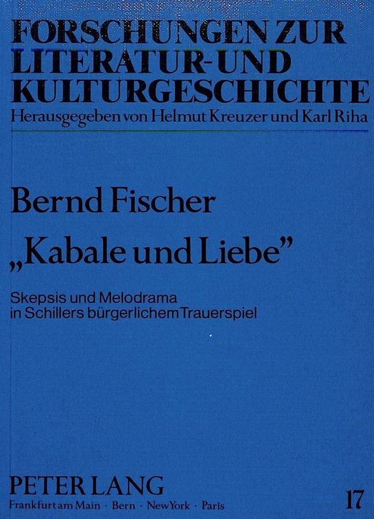Produktbild: &laquo;Kabale und Liebe&raquo;