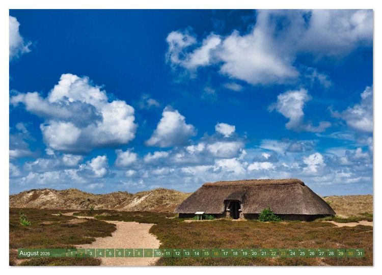 Produktbild: Amrum Gl&uuml;cksort (Wandkalender 2026 DIN A3 quer), CALVENDO Monatskalender