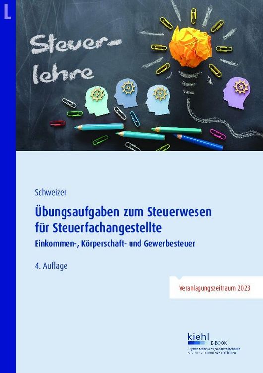 Produktbild: &Uuml;bungsaufgaben zum Steuerwesen f&uuml;r Steuerfachangestellte