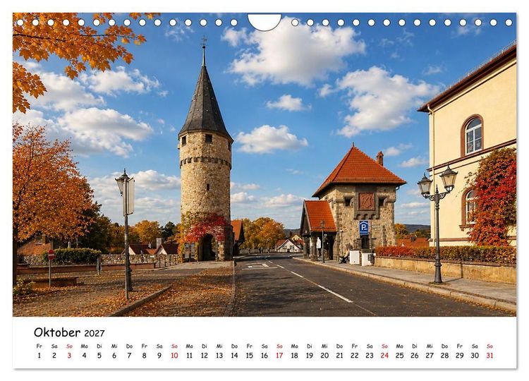 Produktbild: Bad Homburg Schlossblick (Wandkalender 2027 DIN A4 quer), CALVENDO Monatskalender