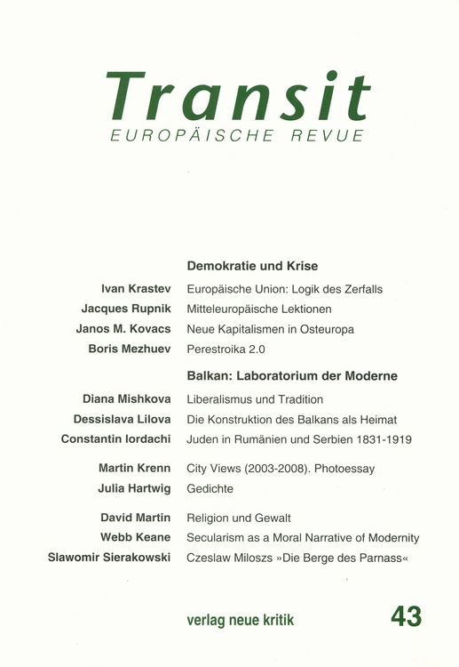 Produktbild: Transit 43. Europ&auml;ische Revue