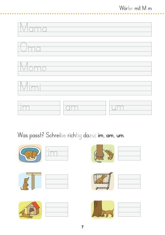 Produktbild: Mein &Uuml;bungsheft Buchstaben schreiben lernen 1. Klasse: Druckbuchstaben und W&ouml;rter &uuml;ben