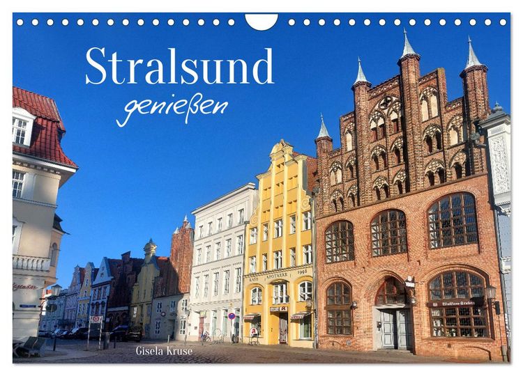 Produktbild: Stralsund genie&szlig;en (Wandkalender 2026 DIN A4 quer), CALVENDO Monatskalender