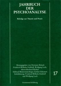 Produktbild: Jahrbuch der Psychoanalyse / Band 17