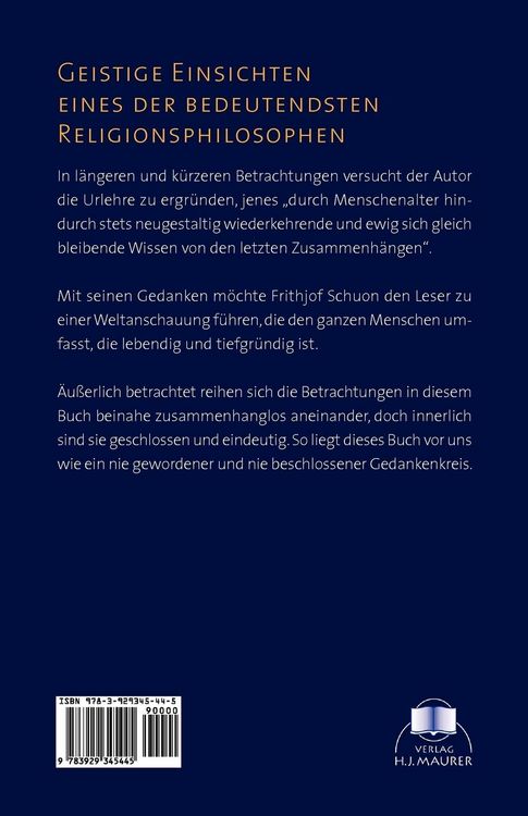Produktbild: Leitgedanken zur Urbesinnung