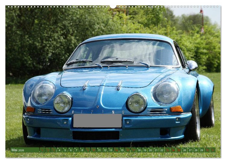 Produktbild: Oldtimer - Fahrzeuge die Geschichte schrieben (Wandkalender 2026 DIN A2 quer), CALVENDO Monatskalender