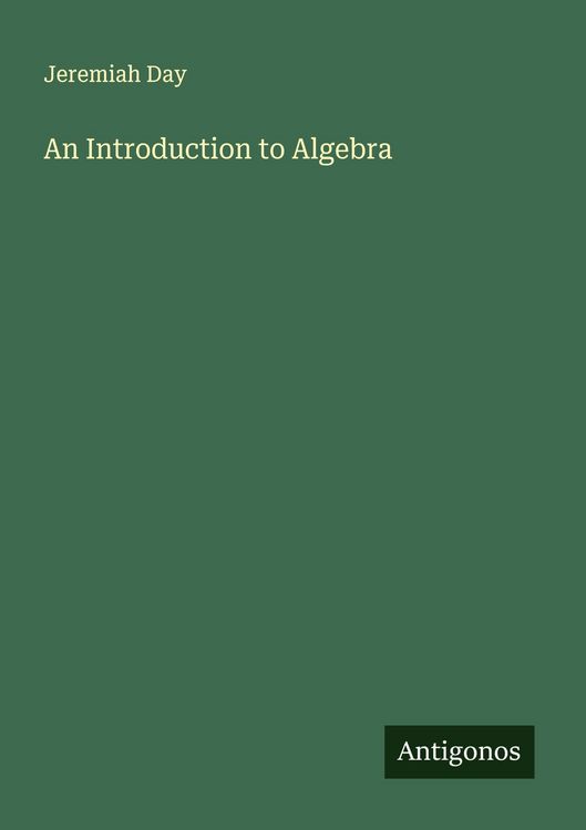 Produktbild: An Introduction to Algebra