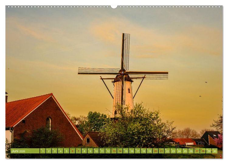 Produktbild: Das ist Zeeland! (hochwertiger Premium Wandkalender 2026 DIN A2 quer), Kunstdruck in Hochglanz