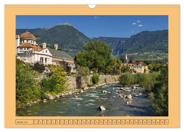 Produktbild: Eine Reise nach S&uuml;dtirol - Es ist immer eine Reise wert (Wandkalender 2027 DIN A3 quer), CALVENDO Monatskalender