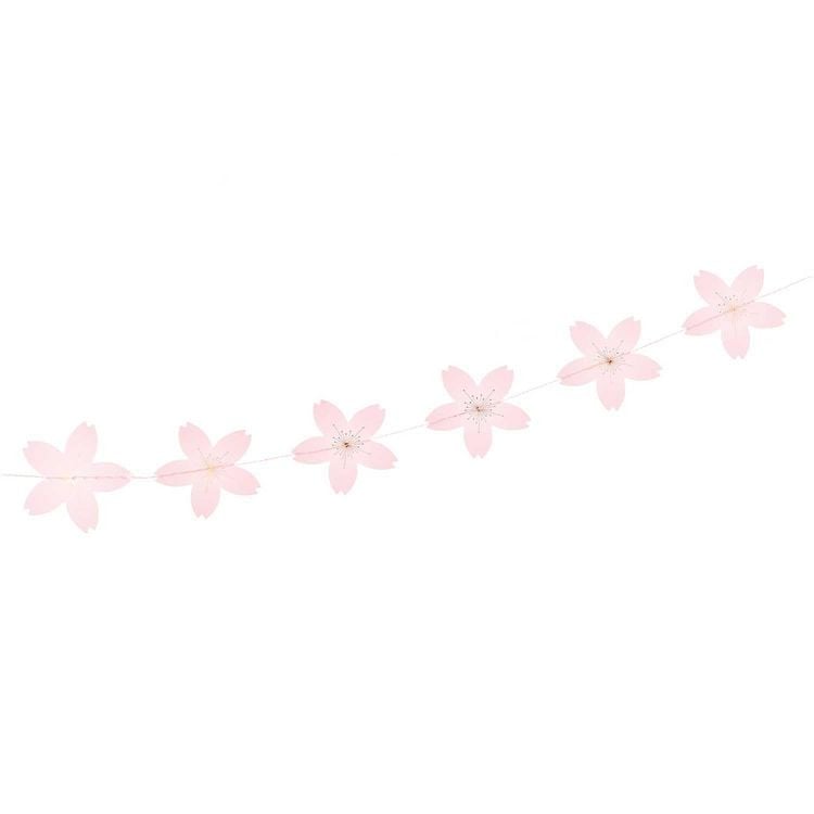 Produktbild: Gen&auml;hte Girlande Kirschbl&uuml;ten MIX, 2,3 m