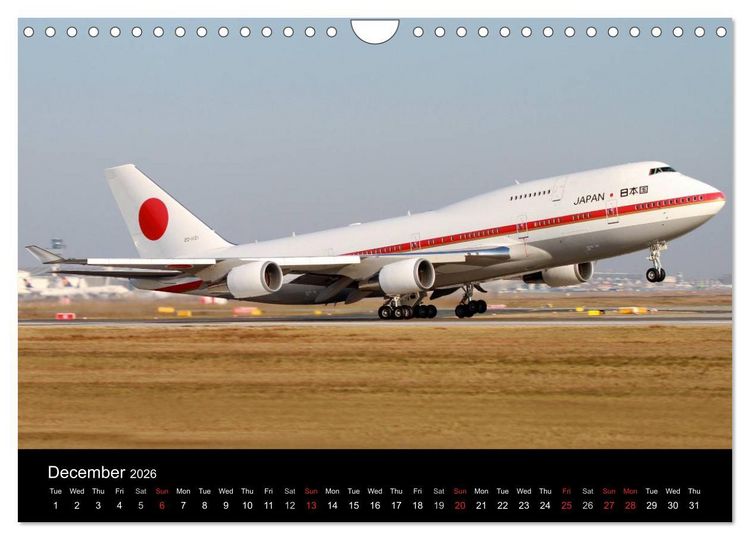 Produktbild: World of Planes (Wall Calendar 2026 DIN A4 landscape), CALVENDO 12 Month Wall Calendar
