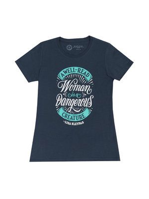 Produktbild: Well-Read Woman Women's Crew T-Shirt X-Large