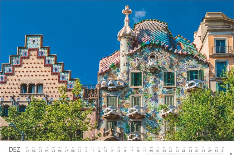 Produktbild: Barcelona Edition Kalender 2027