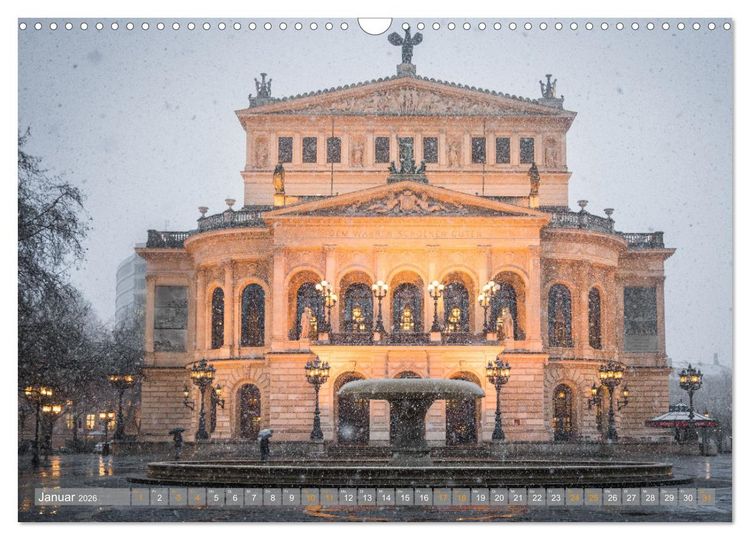 Produktbild: Frankfurt Mainhattan (Wandkalender 2026 DIN A3 quer), CALVENDO Monatskalender