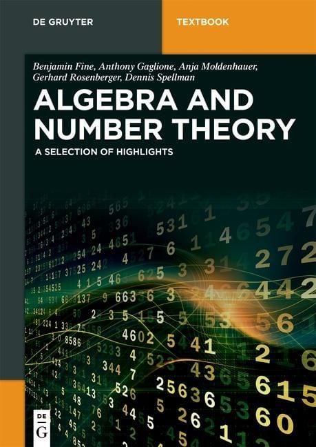 Produktbild: Algebra and Number Theory