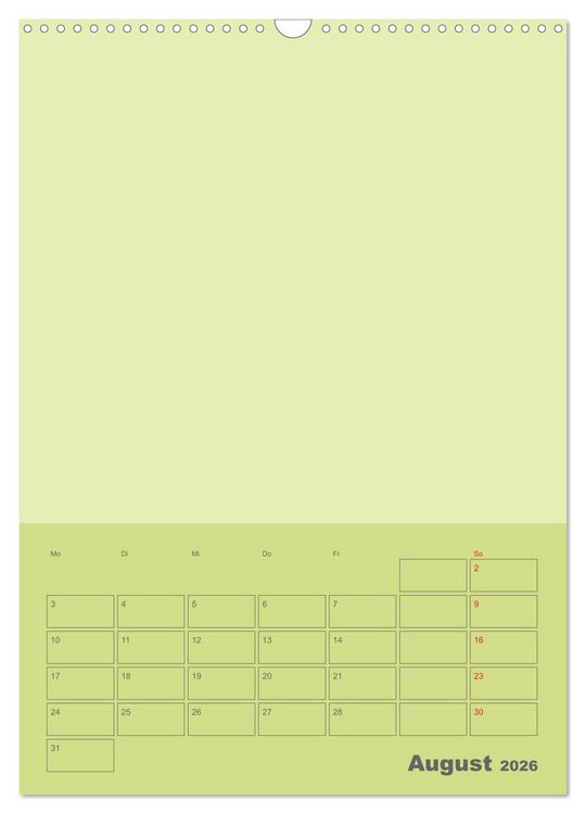 Produktbild: Bastel Terminkalender (Wandkalender 2026 DIN A3 hoch), CALVENDO Monatskalender