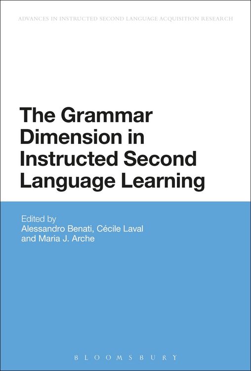 Produktbild: The Grammar Dimension in Instructed Second Language Learning