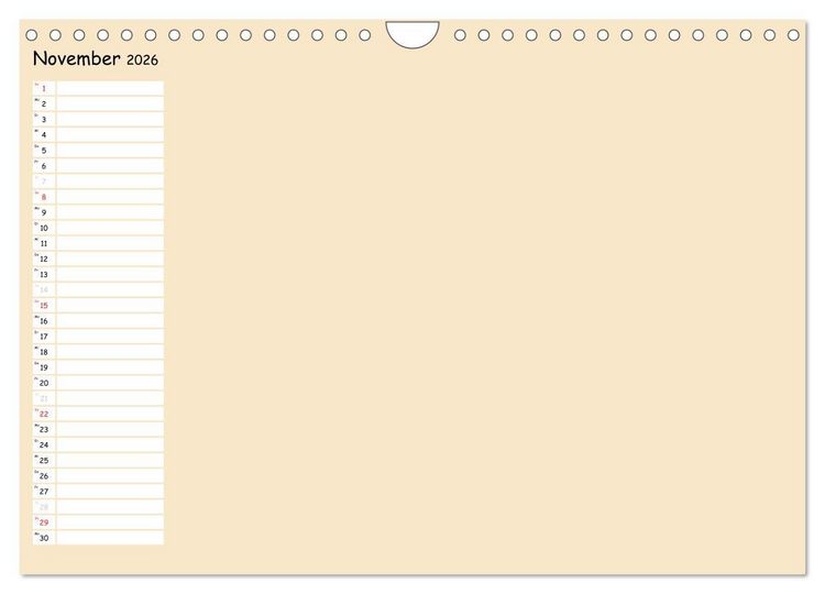 Produktbild: Bunter Bastelkalender (Wandkalender 2026 DIN A4 quer), CALVENDO Monatskalender
