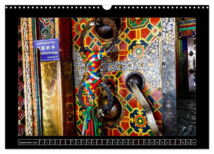Produktbild: Eine Rundreise durch Tibet (Wandkalender 2026 DIN A3 quer), CALVENDO Monatskalender