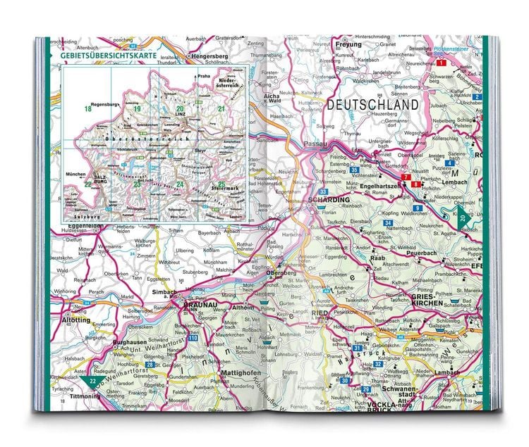Produktbild: KOMPASS Wanderlust Ober&ouml;sterreich