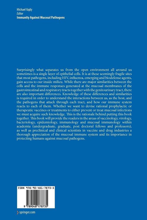 Produktbild: Immunity Against Mucosal Pathogens