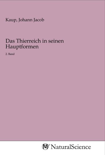 Produktbild: Das Thierreich in seinen Hauptformen