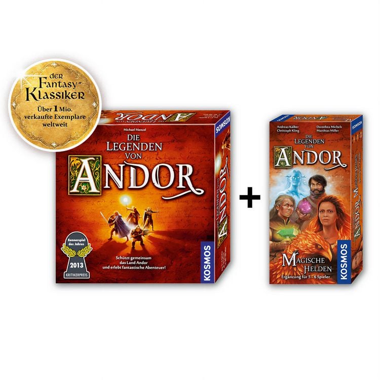 Produktbild: Andor Magische Helden Erg&auml;nzung 5/6 Spieler