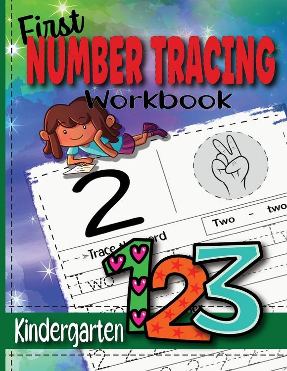 Produktbild: First Number Tracing Workbook for Kindergarten