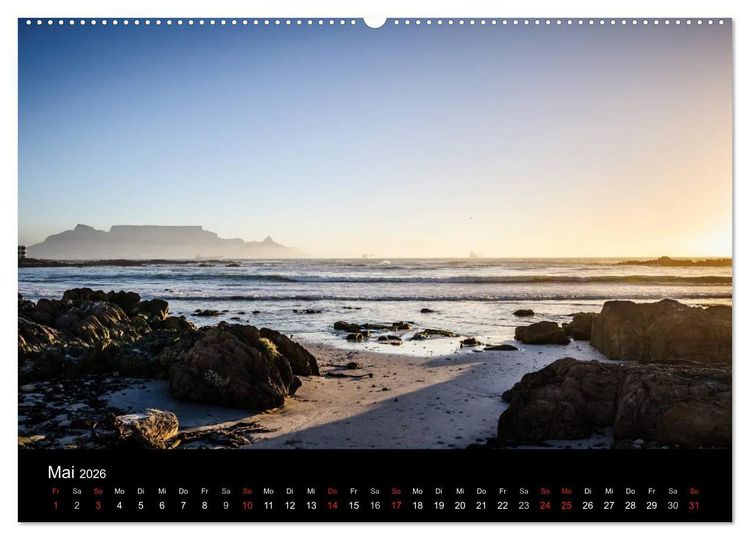 Produktbild: Unterwegs in S&uuml;dafrika 2026 (hochwertiger Premium Wandkalender 2026 DIN A2 quer), Kunstdruck in Hochglanz