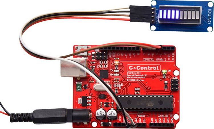 Produktbild: Iduino TC-9520280 N/A LED-Modul 1 St. Passend f&uuml;r (Entwicklungskits): Arduino