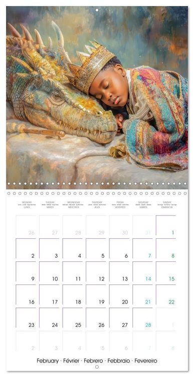Produktbild: Dragons - A never-ending fascination (Wall Calendar 2026 12 &times; 12 Inch) CALVENDO 12 Month Wall Calendar