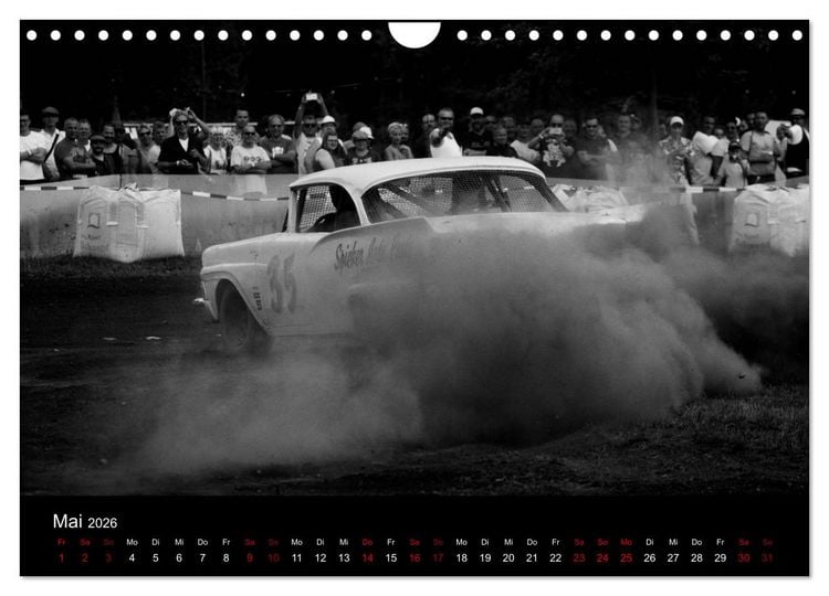 Produktbild: Dirt Track Races (Wandkalender 2026 DIN A4 quer), CALVENDO Monatskalender