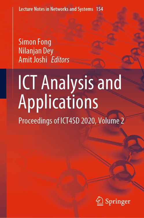 Produktbild: ICT Analysis and Applications