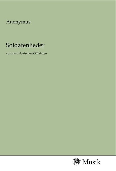 Produktbild: Soldatenlieder