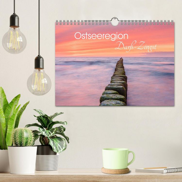 Produktbild: Ostseeregion Dar&szlig;-Zingst (Wandkalender 2026 DIN A4 quer), CALVENDO Monatskalender