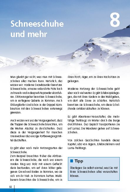 Produktbild: Schneeschuhwandern