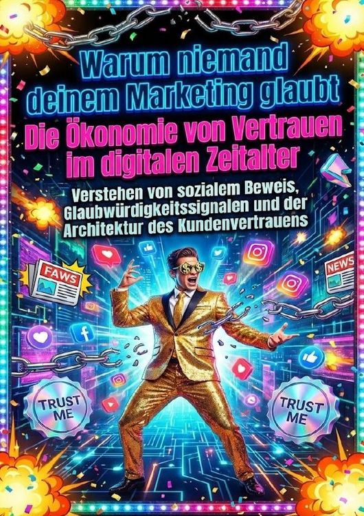 Produktbild: Warum niemand deinem Marketing glaubt: Die &Ouml;konomie von Vertrauen im digitalen Zeitalter