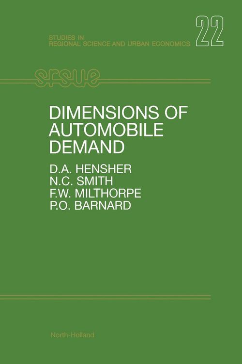 Produktbild: Dimensions of Automobile Demand