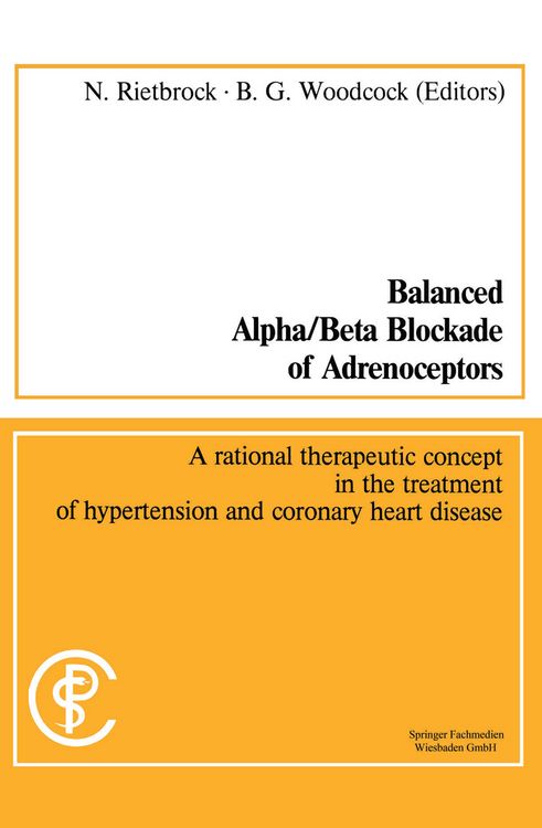 Produktbild: Balanced Alpha/Beta Blockade of Adrenoceptors / Balancierte Blockade von Alpha- und Beta-Adrenozeptoren