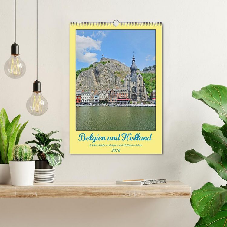 Produktbild: Belgien und Holland, sch&ouml;ne St&auml;dte in Belgien und Holland erleben (Wandkalender 2026 DIN A3 hoch), CALVENDO Monatskalender