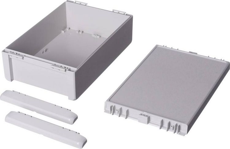 Produktbild: Bopla Bocube B 261709 ABS-7035 96036335 Industrie-Geh&auml;use 170 x 271 x 90 ABS Lichtgrau (RAL 7035) 1 St.