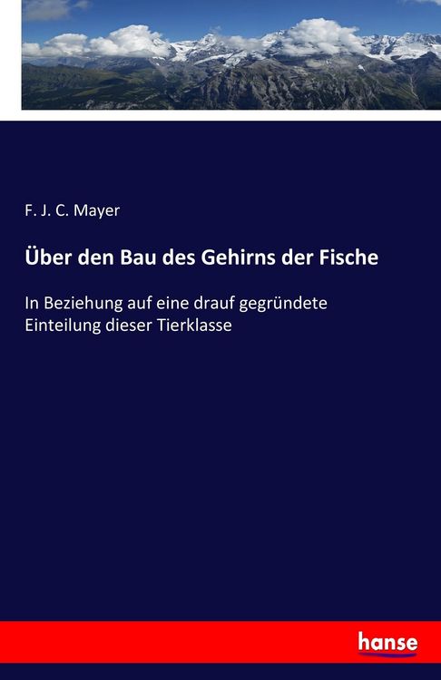 Produktbild: &Uuml;ber den Bau des Gehirns der Fische